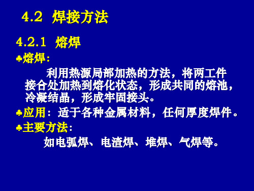 材料成型技术 - 第四章焊接4.2