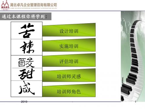 培训师ppt课件