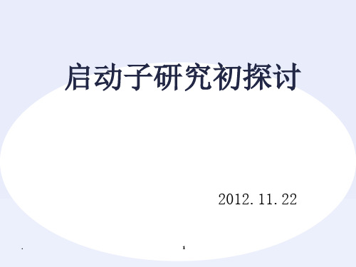 启动子-文档资料