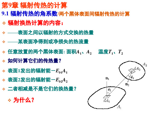 辐射传热的计算