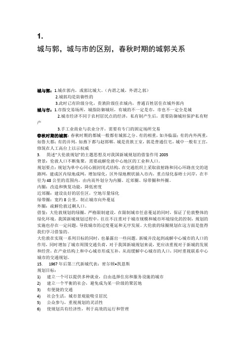 《中外城建史 · 精华资料》.