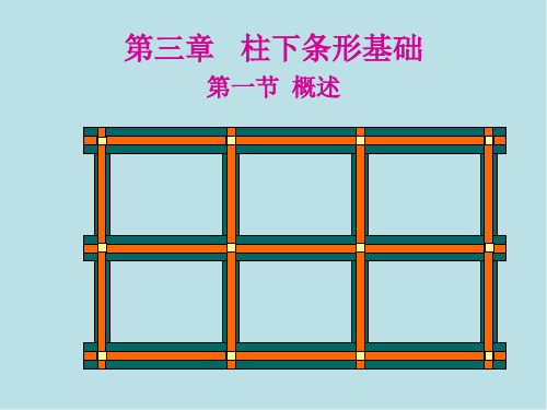 地基第3章柱下条形基础