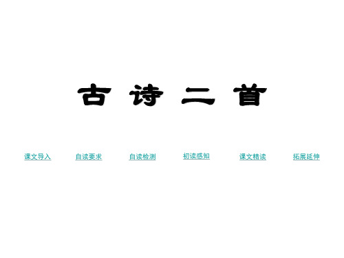 三年级上册语文课件-9古诗二首 语文S版(2016)(共15张PPT)
