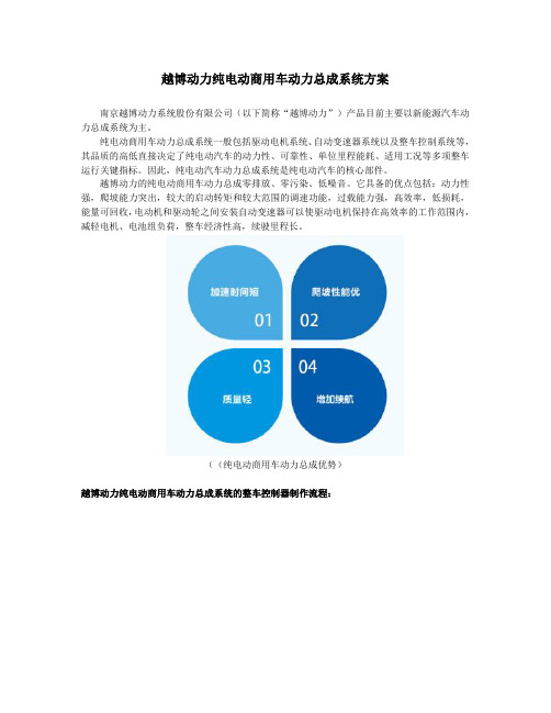 越博动力文库文案V2018.6.14-越博动力纯电动商用车动力总成系统方案V180613