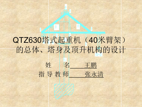 QTZ630塔式起重机(40资料