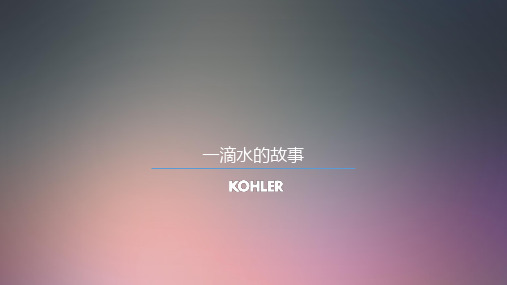 第二课-科勒卫浴