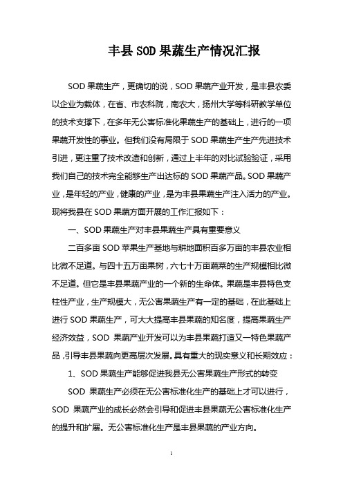 SOD介绍