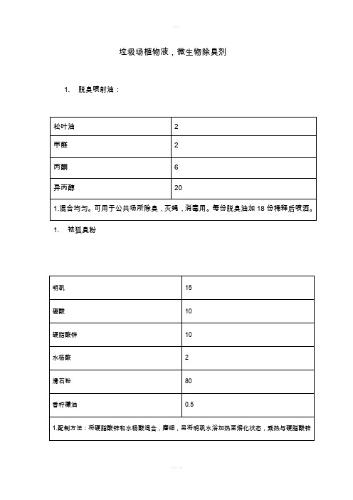 垃圾场植物液