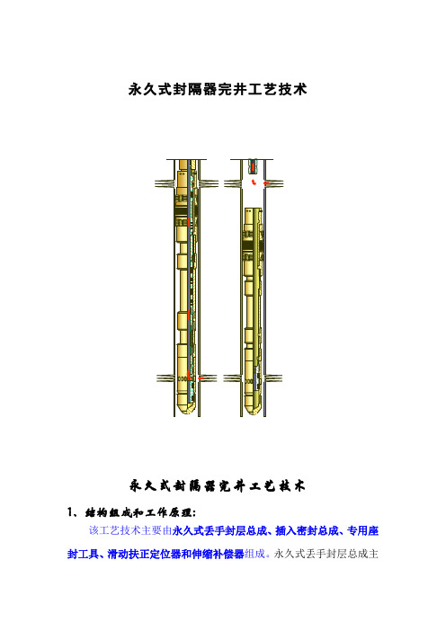 永久式封隔器完井工艺技术