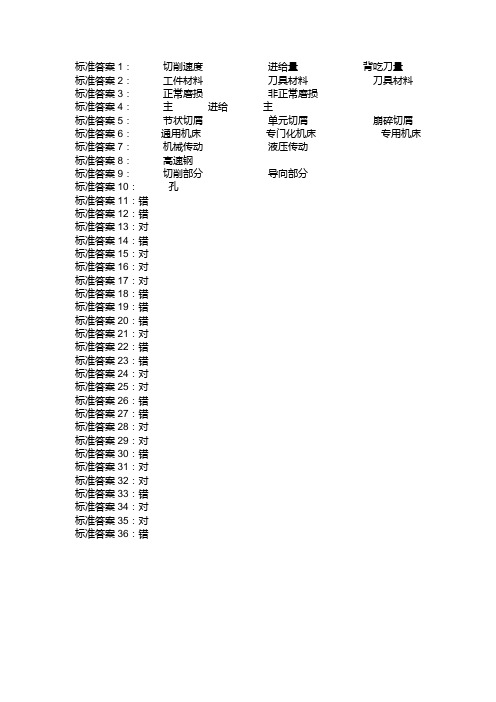 国开 机械制造基础 形考任务三答案