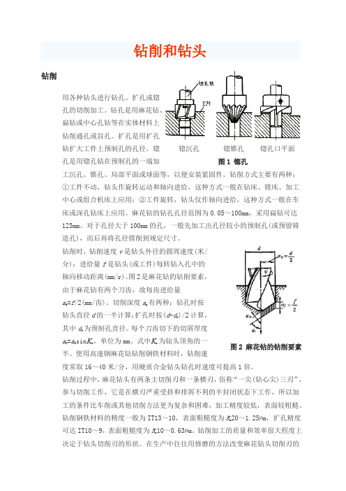 钻头的磨法