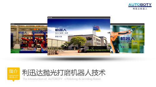 利迅达抛光打磨机器人技术