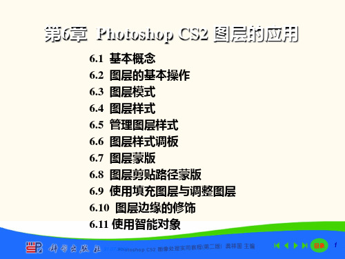 Photoshop CS2图像处理实用教程CH06PPT课件