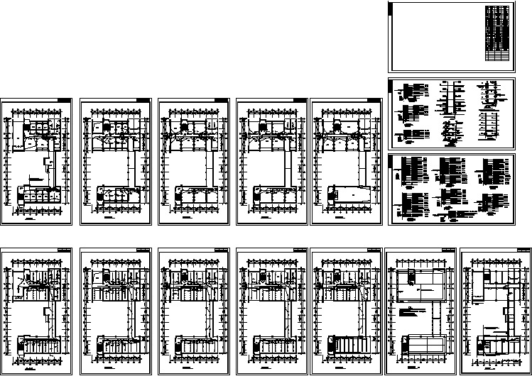 一套非常详细实用的办公楼强电施工图