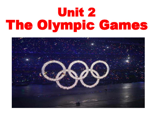unit2 Olympic Games reading公开课