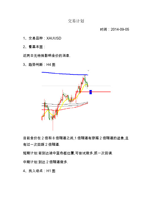 交易计划模板a