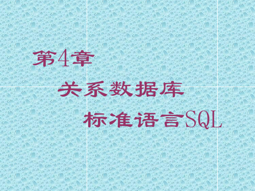 《SQL语言》ppt课件