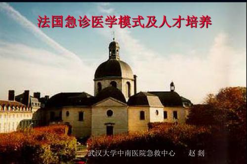 论文法国急诊医学模式及人才培养las