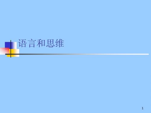 psy08语言思维