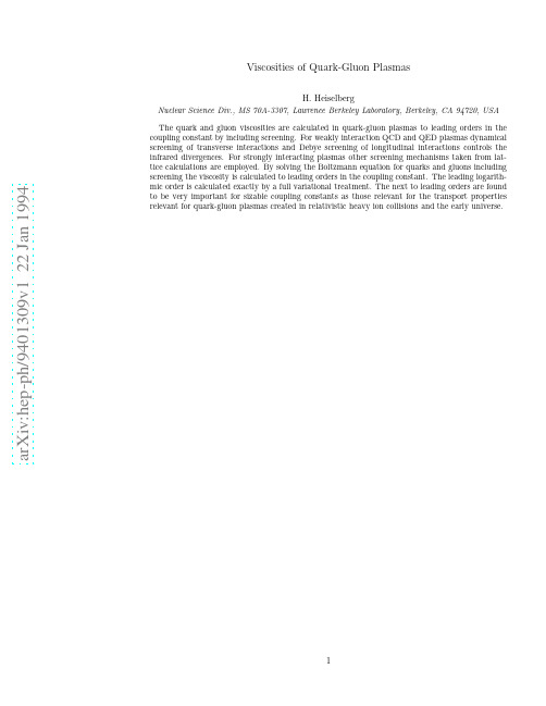 Viscosities of Quark-Gluon Plasmas