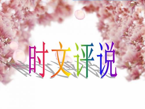 时文评说