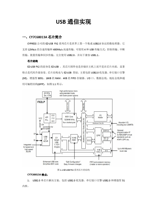 USB通信实现