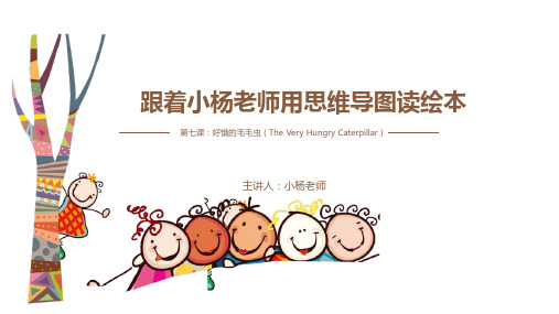 用思维导图读绘本课件第七课：好饿的毛毛虫