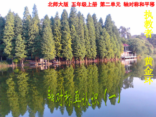 五年级上册数学 轴对称的再认识优秀PPT(一)北师大版优秀PPT(精 )2