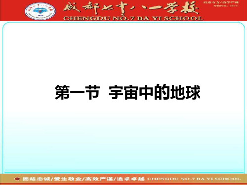 1.1 宇宙中的地球-人教版高中地理必修1课件