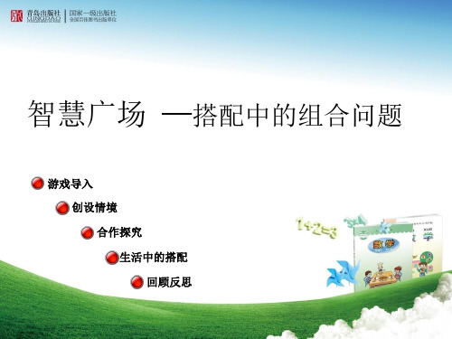 青岛版小学数学二年级下册智慧广场一搭配的学问