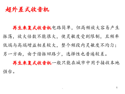 4-(文科班)超外差式收音机简介解析PPT课件