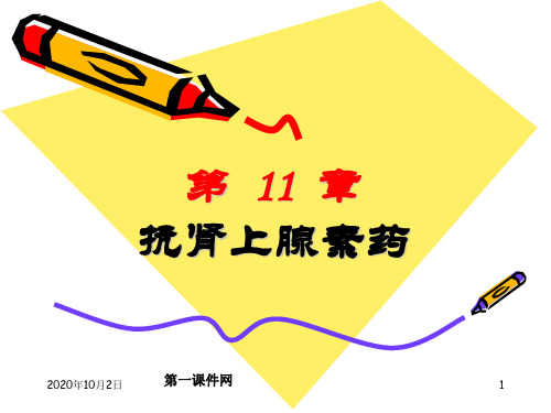 药理学-抗肾上腺素药PPT课件