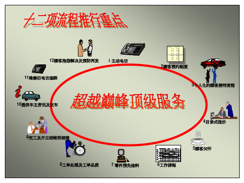 服务十二项流程推行步骤