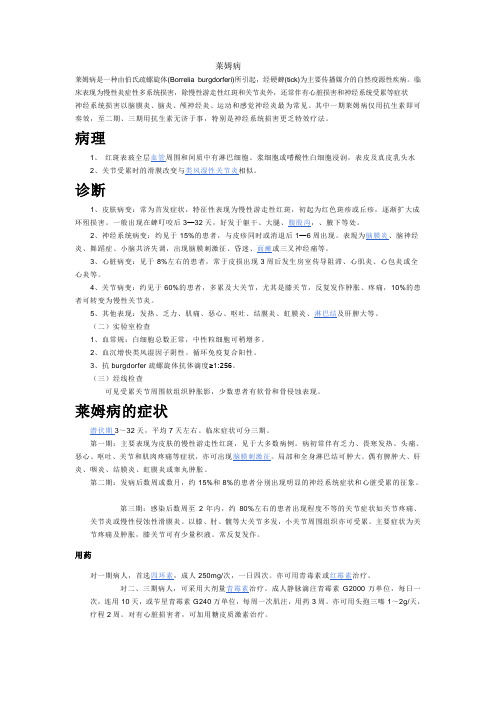 莱姆病