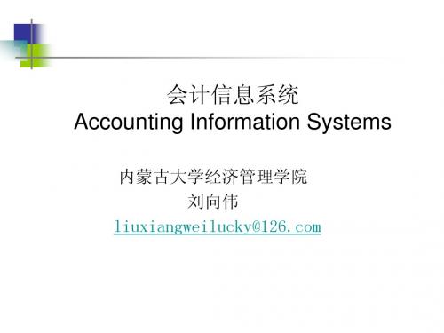 1-会计信息系统概述1