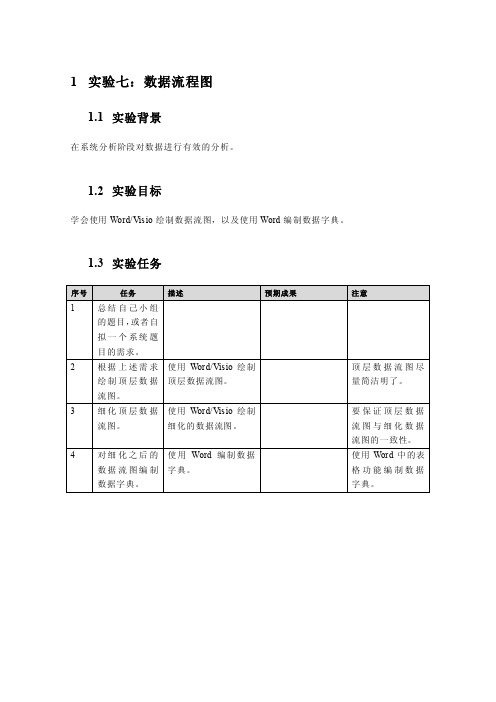 实验报告07（数据流程图）