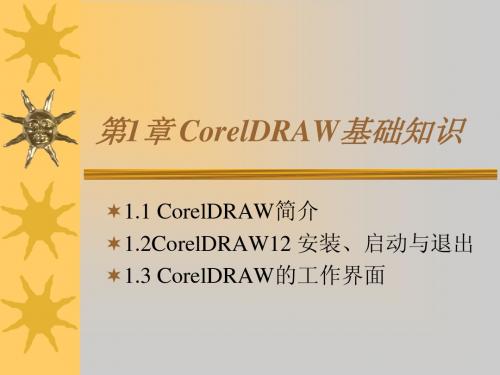 第1章 CorelDRAW基础知识