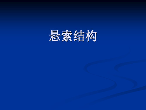 19-悬索结构