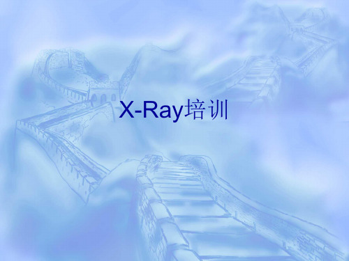 XRay培训