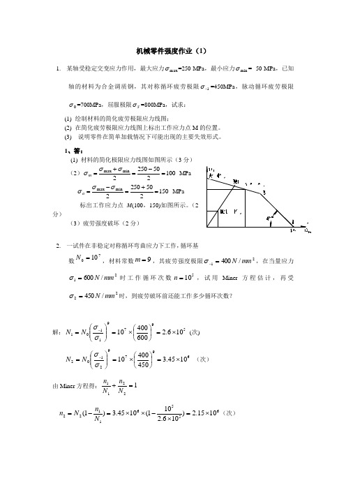 机械设计课程设计完美说明书模板