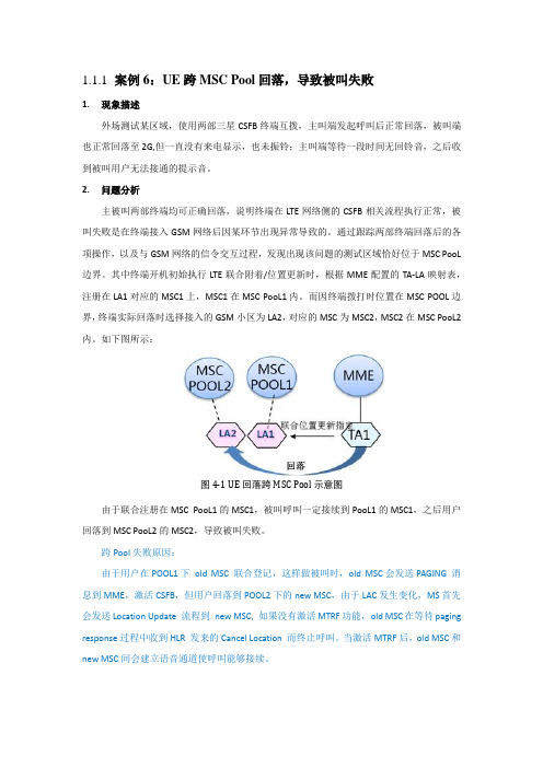 4GCSFB跨POOL失败问题分析