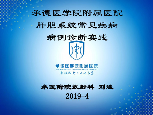 肝胆系统病例诊断实践—刘斌