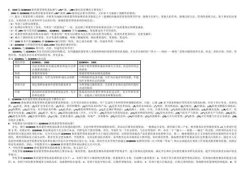 2012.12电大质量管理复习资料