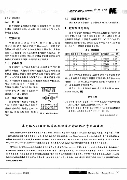泰克以入门级价格为混合信号设计提供优秀的示波器