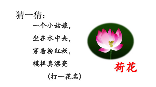 部编版语文一年级下册《古诗二首》完美课件ppt