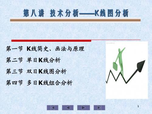 第八讲 技术分析——K线图分析