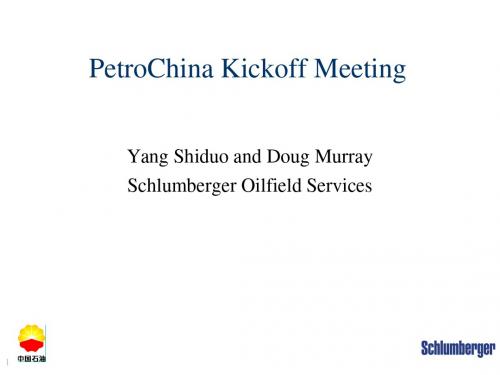 Low Resistivity Pay and Heavy Oil_PetroChina_Kickoff