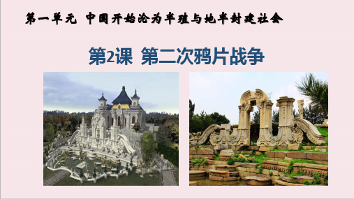 部编版历史八年级上册第二课《第二次鸦片战争》PPT优秀课件