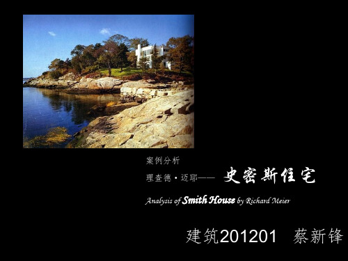 史密斯住宅-案例分析