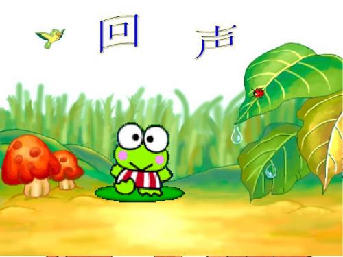 31、回声 (第一课时)